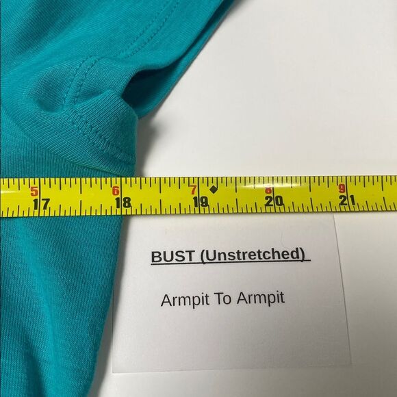 Talbots 100% Pima Cotton High Quality Classic Short Sleeve Tee Women's Size LP - Picture 9 of 10